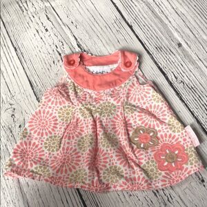 🍭6/$30 Calvin Klein Flower Dress - 0-3 m